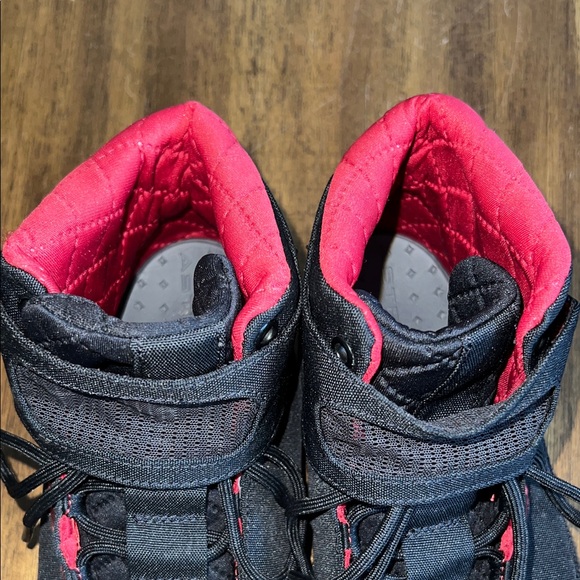 Astral Hiyak Black and Red High-Top Minimalist Sneakers Mens Size 10 - Picture 10 of 14